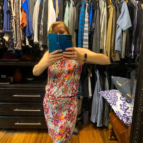 S-twelve designer dress made in the USA. Sleeveless in size small. - Picture 8 of 8